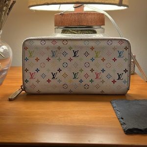 LV multi-color long wallet